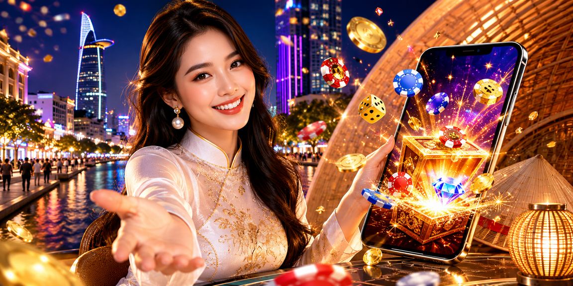 Người dùng TP.HCM trải nghiệm casino di động với chiếc nón lá truyền thống