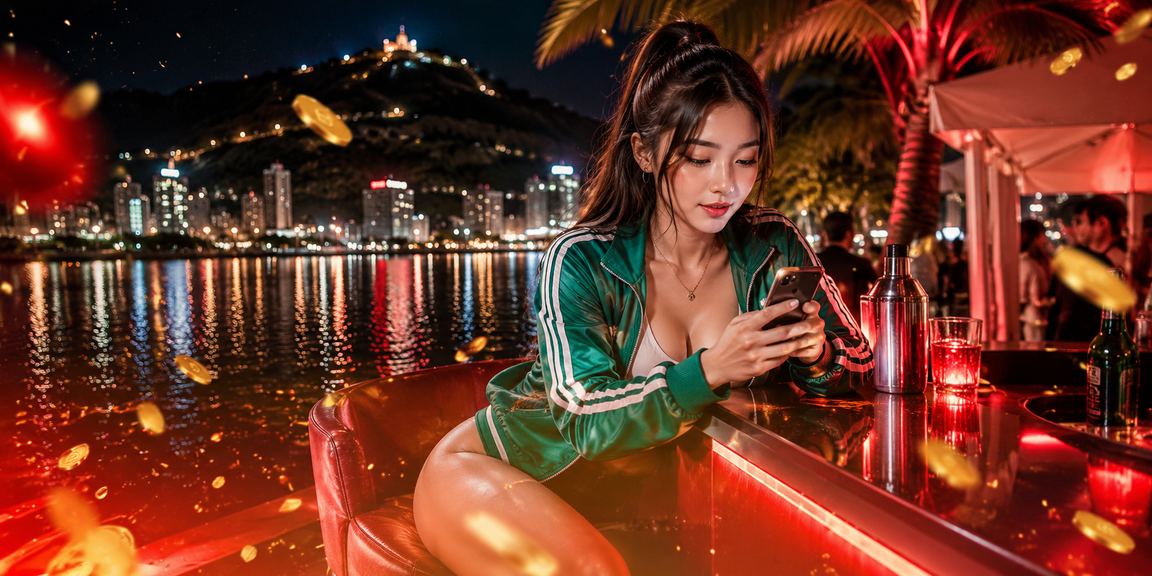 Bờ biển Vũng Tàu – người dùng theo dõi kết quả cá cược thể thao trên điện thoại
